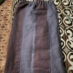 Girls denim pencil skirt